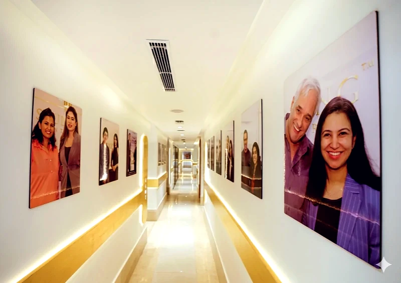 International patient consultation suite at Stunning Dentistry New Delhi