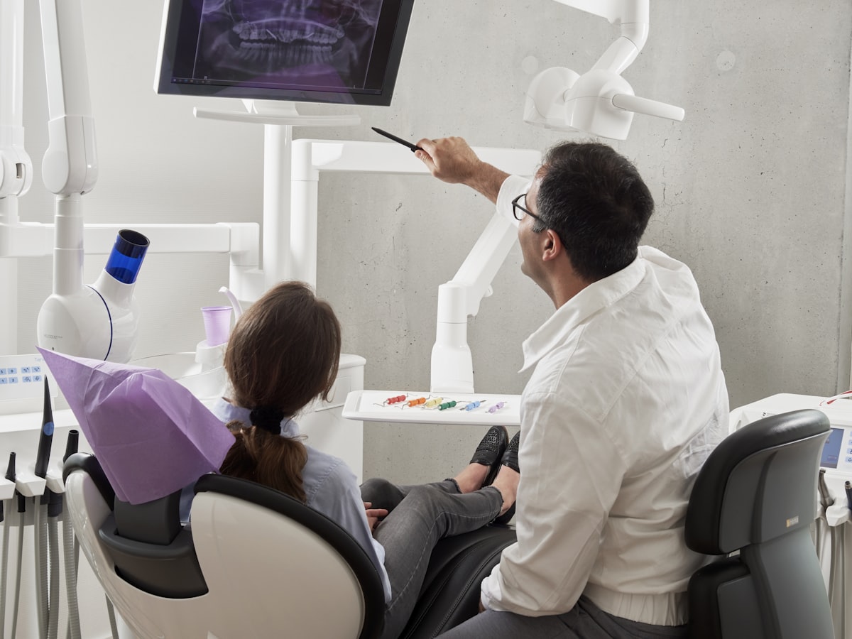 Dental examination and consultation